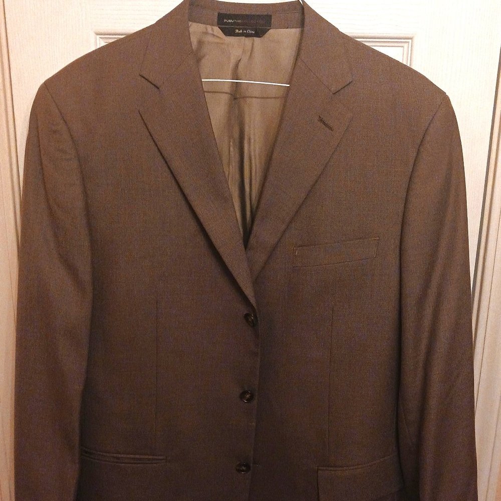 FUBU  Collection Men's Brown Blazer